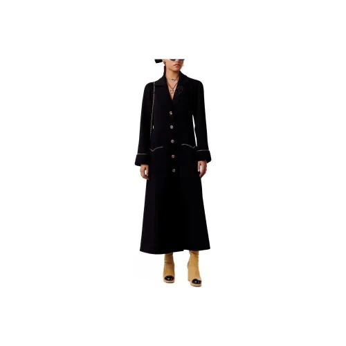CHANEL Coats Women's Black