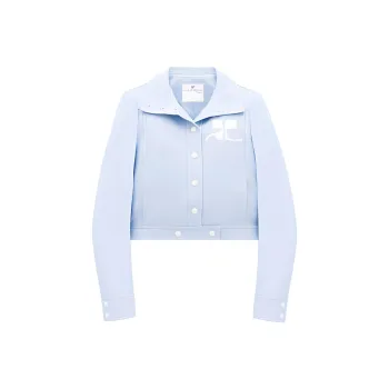 COURREGES Reedition Vinyl Jacket 'Pastel Blue'