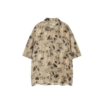 Vine Color Shirt Unisex Apricot