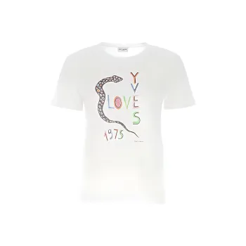 SAINT LAURENT T Shirt Women's White