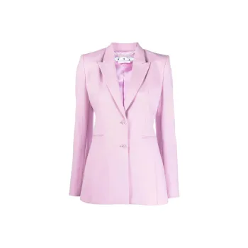 OFF WHITE Single breasted Blazer