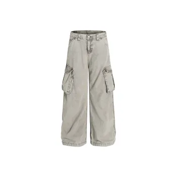 GBXM Cargo Pants Unisex Gray