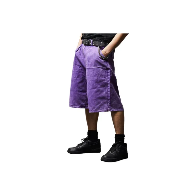FREAK'S STORE Cargo Shorts Unisex Purple-0