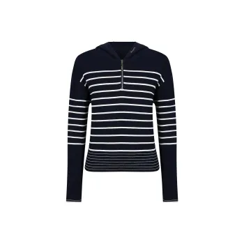 JZ. ANNAKRO Knitwear Women's Dark Blue Stripe