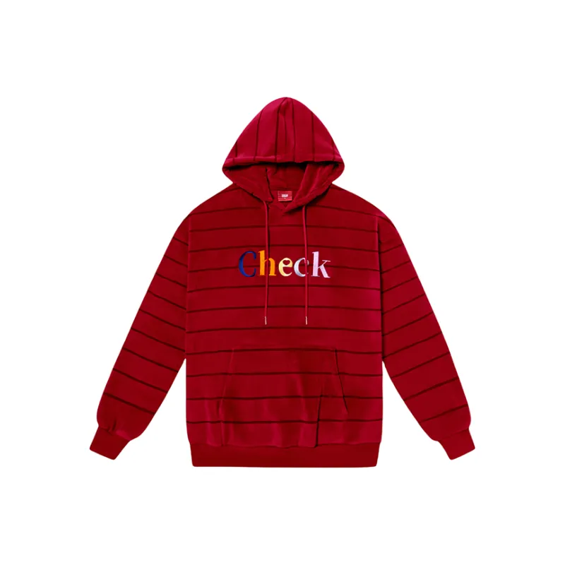 Checkitout Sweatshirt Unisex Camellia-Burnt Red-0
