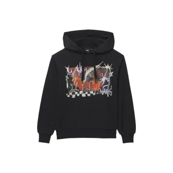 Vans Blousant Pullover Hoodie Sweatshirt Women's Black