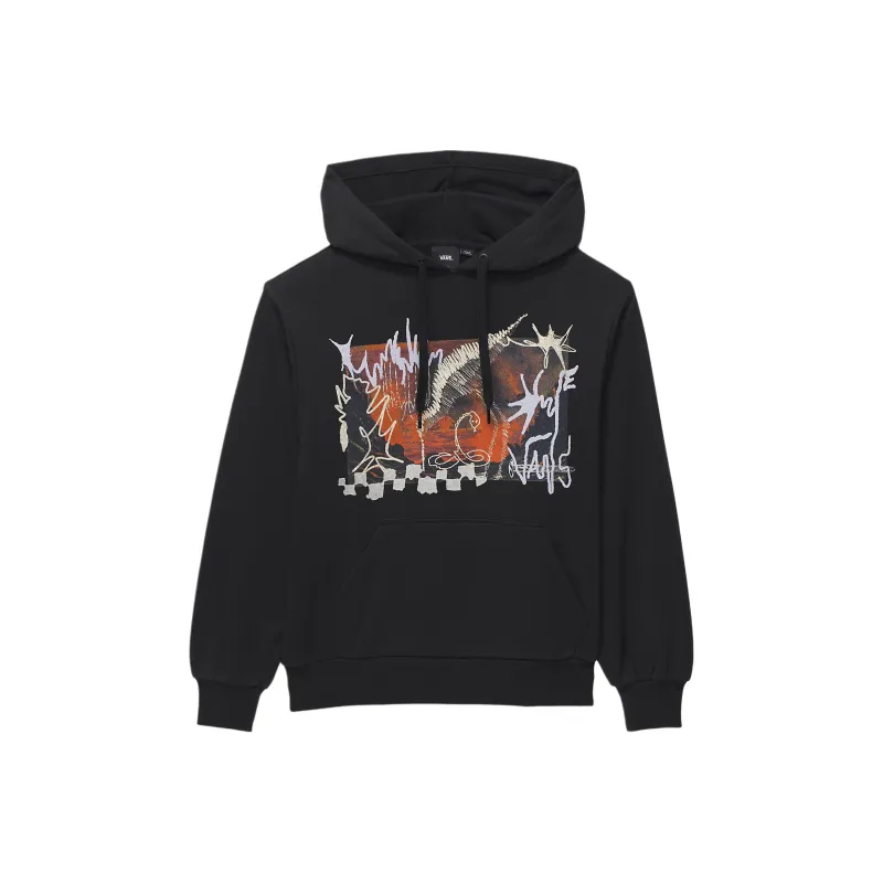 Vans Blousant Pullover Hoodie Sweatshirt Women's Black-0