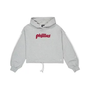 New Era SS24 Philadelphia Phillies Sweatshirt Women's Gray
