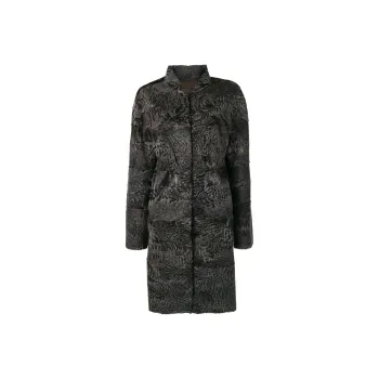 Liska Beatrice Fur Trimmed Coat