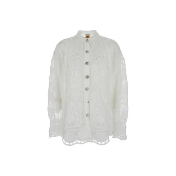 Farm Rio Broderie anglaise Shirt