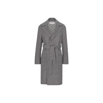 DIOR Quarterly New Products Coats Women's Gray