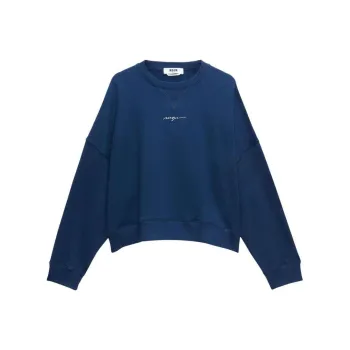 MSGM Logo print Drop shoulder Sweatshirt