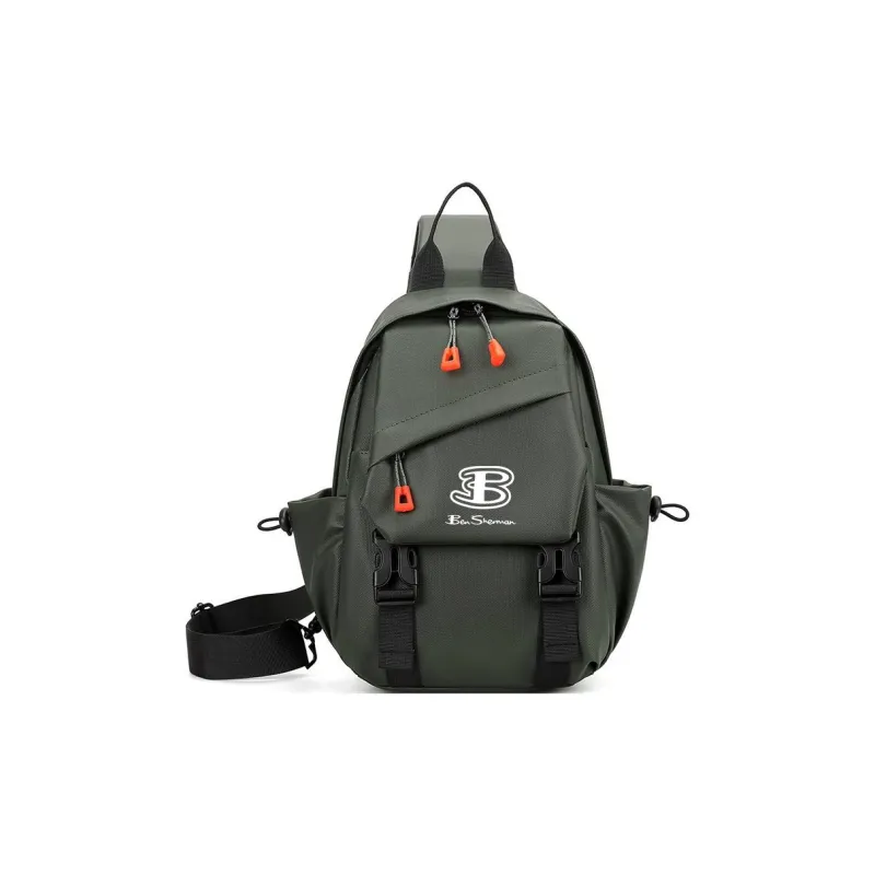 BEN SHERMAN Nylon Sling Bag Unisex Multicolor-6