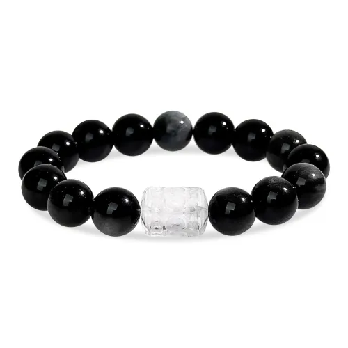 PUTUOSHANWENCHUANG Obsidian Jade Bracelets Unisex