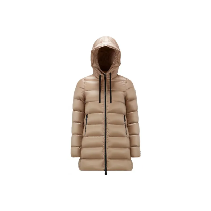 Moncler Zip-Up Hooded Puffer Jacket-0