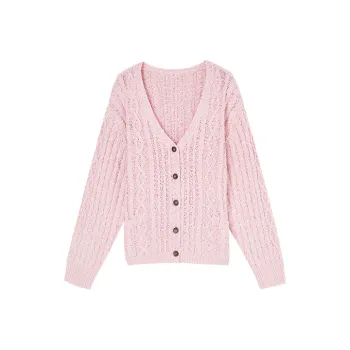 Orange Desire Knitwear Women's Bubbles Pink