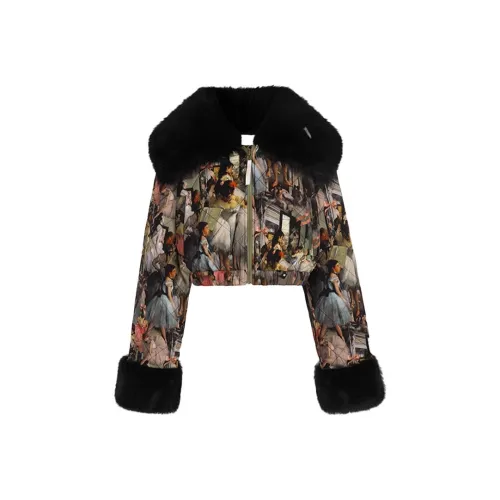Selkie Collection Jackets & Coats Women's Degas Dance Class Oil Painting Print