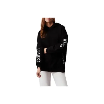 CALVIN KLEIN Sweatshirt Europe Version Women's Black