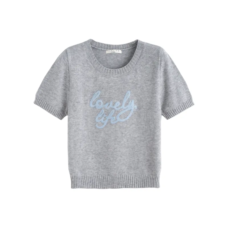 Tonlion Knitwear Women's Light Heather Gray-0