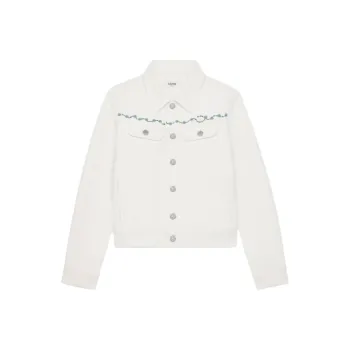 CELINE SS25 Jackets & Coats Women's White