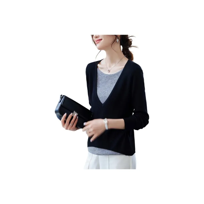 Korean style Knitwear Women's-4