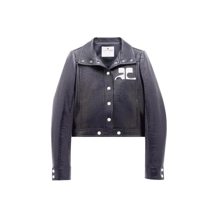 Courrèges Reedition Vinyl Jacket 'Blue'-0