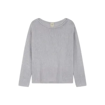 CALVIN KLEIN Knitwear Women's FPU Fuzzy Mist Gray