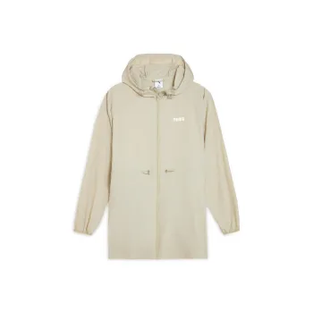 PUMA Basic ESS UV FULL ZIP Jacket Women's Sand Gravel Gray 68