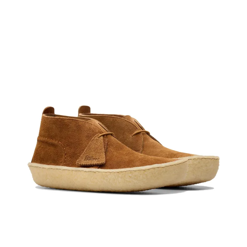 Clarks Desert Rain Ankle Boots Men's Brown-2