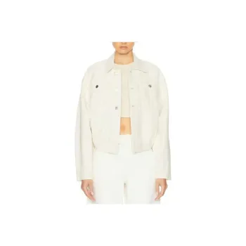 GRLFRND Jackets Coats Women's White