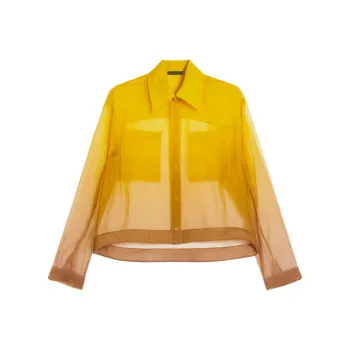 MaxMara Semi sheer Shirt