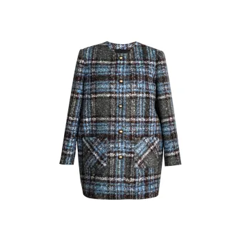 ROEYSHOUSE Jackets Coats Women's Plaid