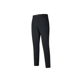 Erke Variety Training Collection Knitted Sweatpants Men's Jet Black