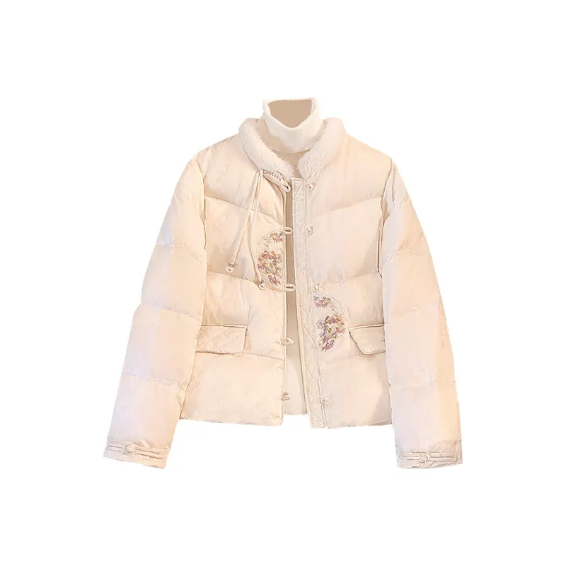 Cypress House Down Jacket Women's Ecru-0