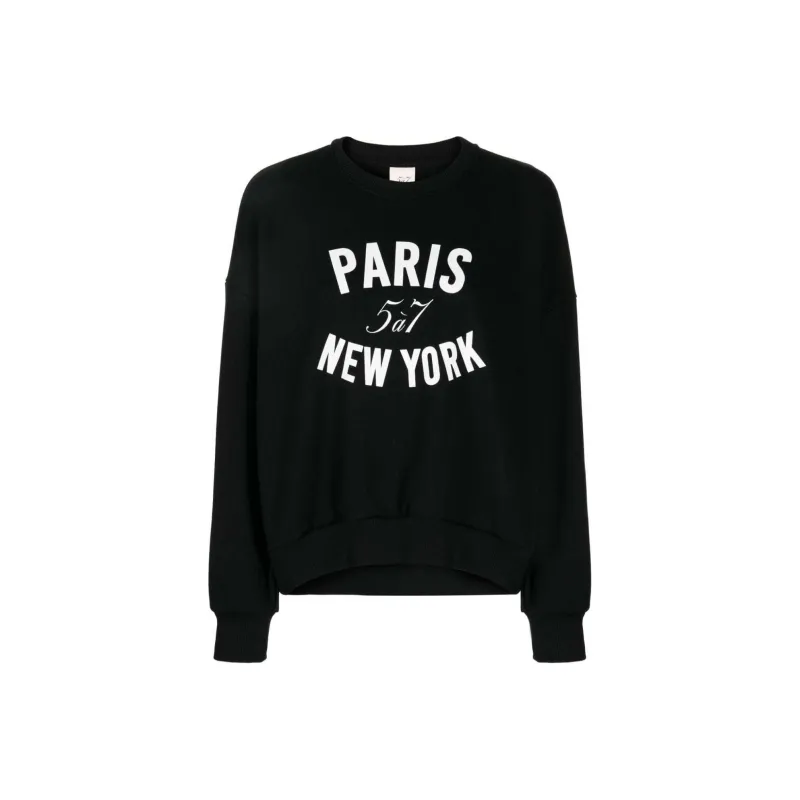 Cinq A Sept Sweatshirt Women's Black-0