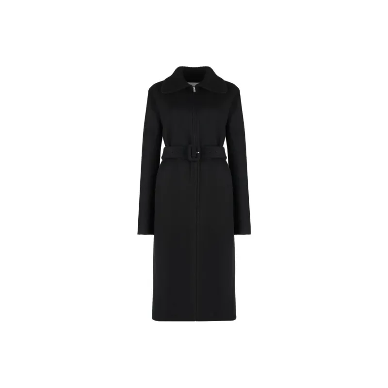 JIL SANDER Zipped Belted Coat-0