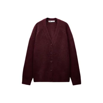 ZARA Knitwear Women's Bright Red