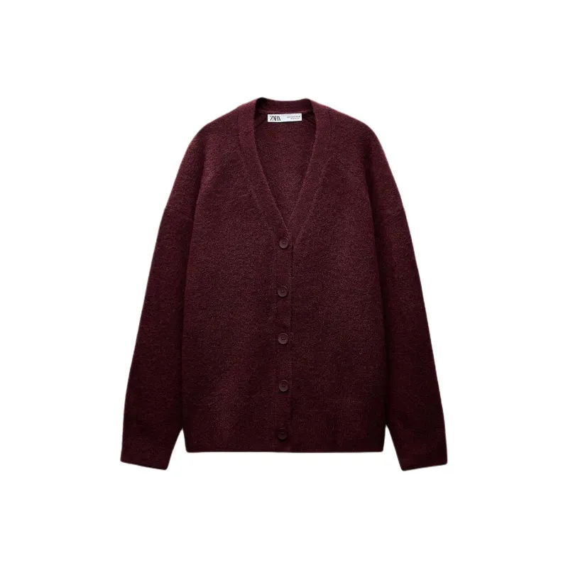 ZARA Knitwear Women's Bright Red-0