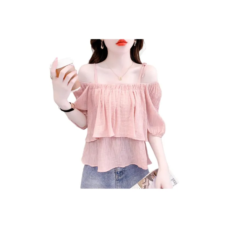 Mu Xiao Xin Chiffon Shirt Women's-0