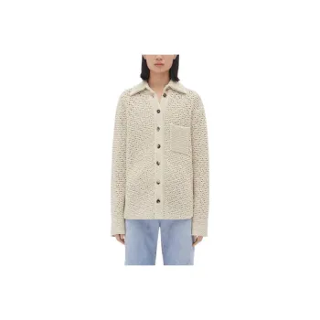 Bottega Veneta Crochet Knitted Shirt