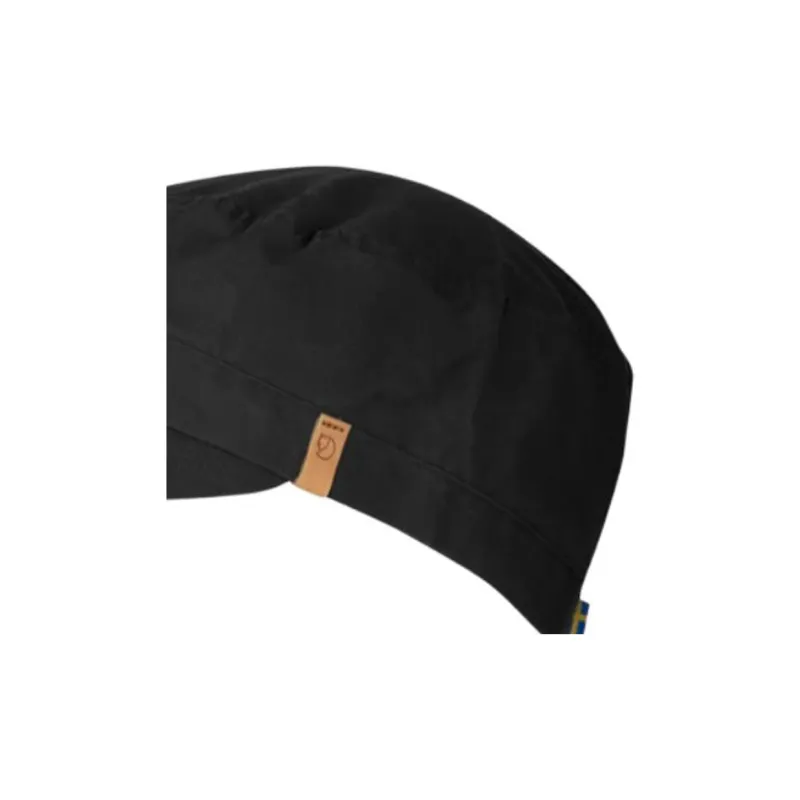 Fjallraven Leather Baseball Caps Unisex Black-1