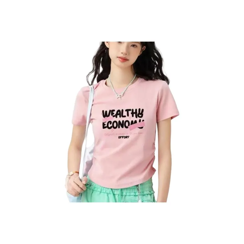 Cotton Gene Set in Sleeve T Shirt Women's-6
