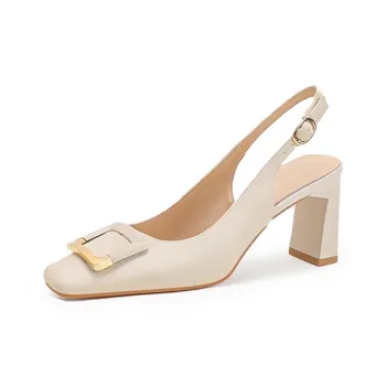 AFJI Chunky Heel High Heels Women's