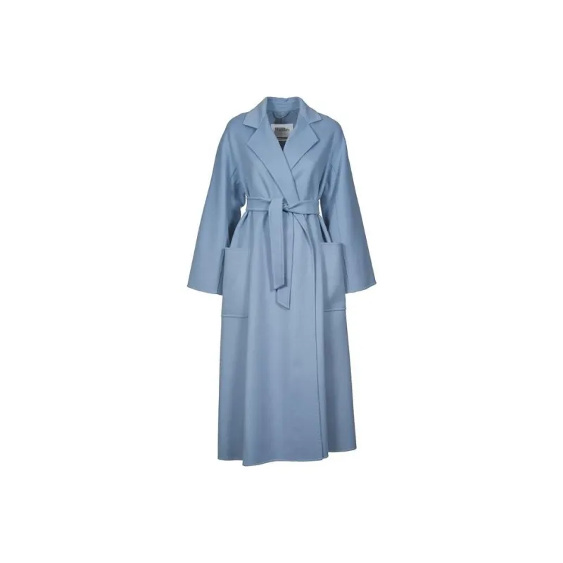 MaxMara Belted Long Sleeved Coat-0
