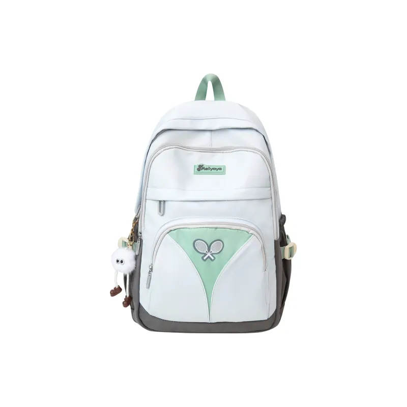 Yalu Nylon Backpack Regular Unisex Black/Gray/Blue/Red/Khaki-3
