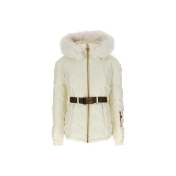 BALMAIN Pb Monogram Belted Ski Jacket