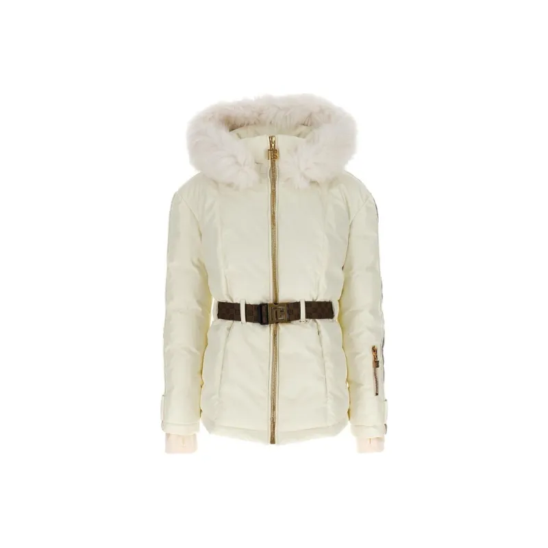 BALMAIN Pb Monogram Belted Ski Jacket-0