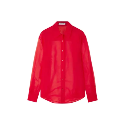 THE FRANKIE SHOP 레드 여성 셔츠