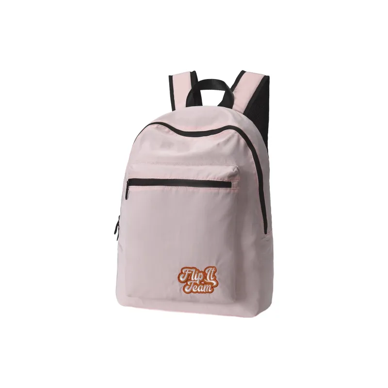 HINY Polyester Backpack Women's Dusty Pink-1