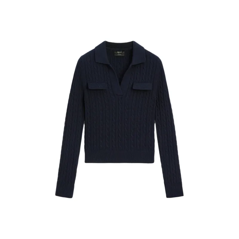 Massimo Dutti Knitwear Women's Blue-0